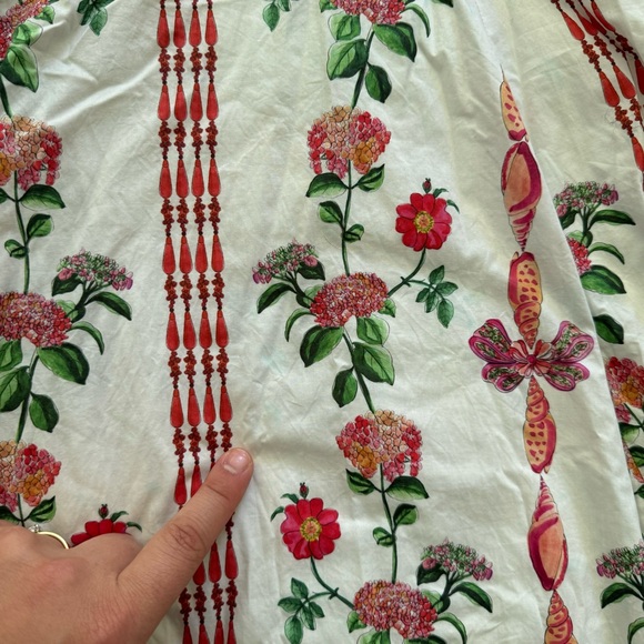 Hill House Matilda Dress size Large Seashell and Sea animal design - Picture 3 of 6